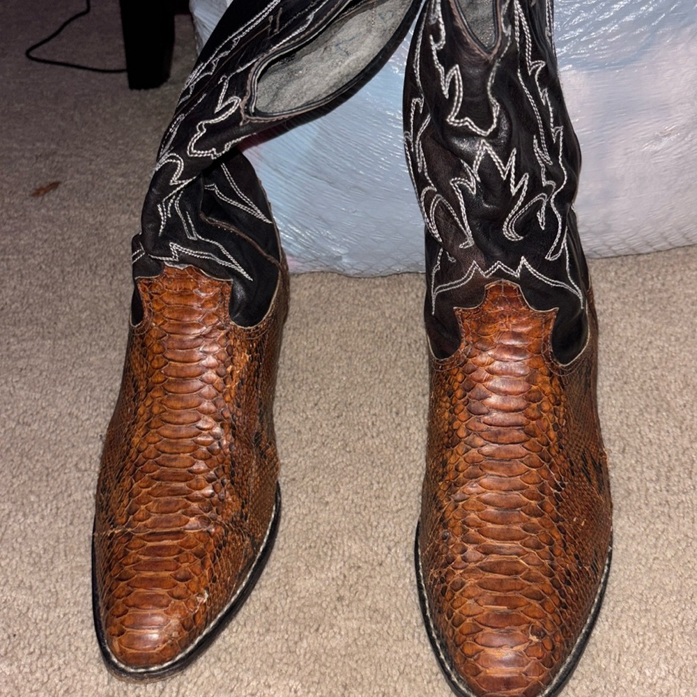 vintage tony lama men’s boots